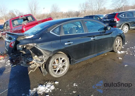 2013 Nissan Sentra Sr z USA, uszkodzony, nr VIN 3N1AB7AP8DL757436